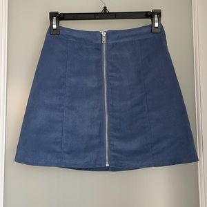 H&M Velvet Skirt